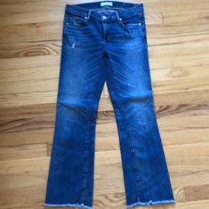 ANN TAYLOR LOFT - Flare Crop Jeans